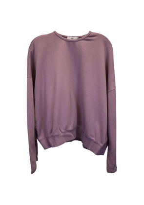 The Frankie Shop Jaimie scoop-neck sweatshirt - Purple