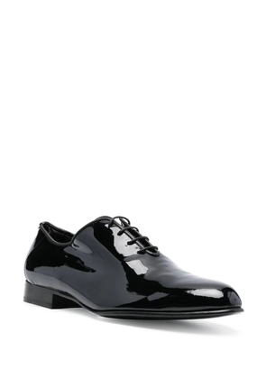 Brioni patent leather Oxford shoes - Black