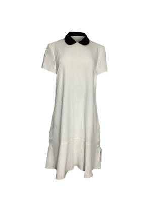 Red Valentino Vintage round-collar dress - White