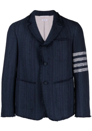 Thom Browne 4-Bar stripe blazer - Blue