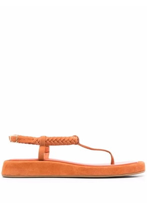 GIABORGHINI Rosie flat sandals - Orange