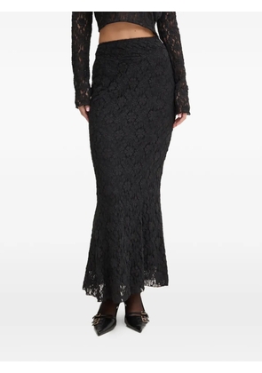 ROTATE BIRGER CHRISTENSEN lace maxi skirt - Black