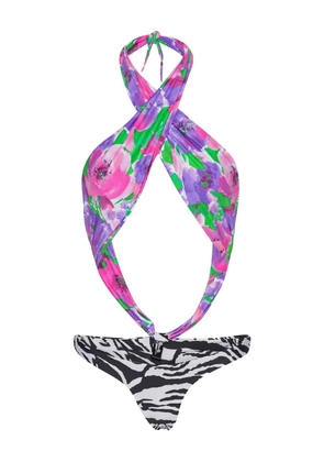 ROTATE BIRGER CHRISTENSEN x Reina Olga Showpony swimsuit - Purple