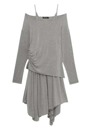 tout a coup asymmetric dress - Grey