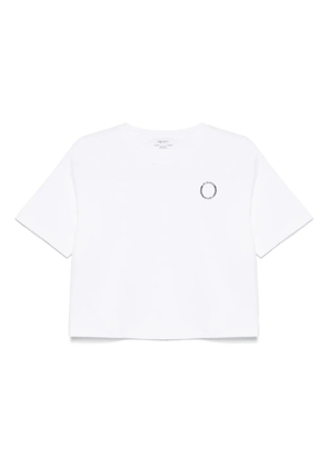 Alexander McQueen logo-print T-shirt - White