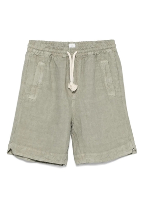 Eleventy linen shorts - Green