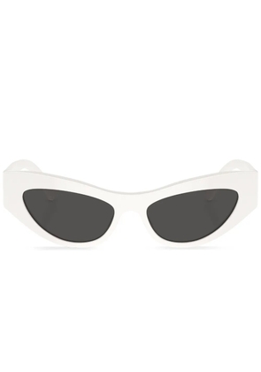 Dolce & Gabbana Eyewear oval-frame sunglasses - White