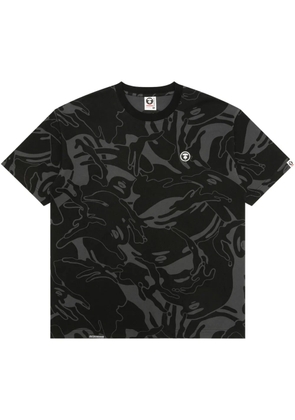 AAPE BY *A BATHING APE® Ape Camouflage T-shirt - Black