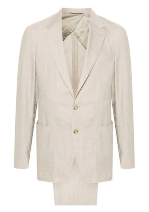 Canali single-breasted suit - Neutrals