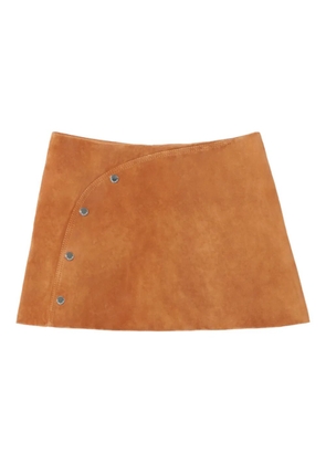 Claudie Pierlot pocket mini skirt - Brown