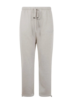 FEAR OF GOD ESSENTIALS embroidered-logo sweatpants - Grey