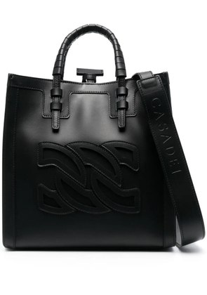 Casadei logo-patch tote bag - Black