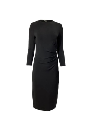 Theory long-sleeve midi dress - Black