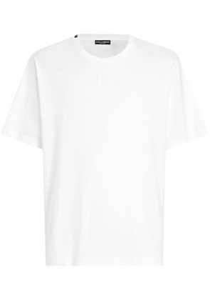 Dolce & Gabbana logo tag T-shirt - White