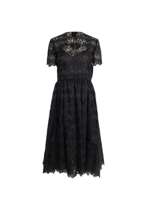 Valentino Garavani Pre-Owned lace midi dress - Black