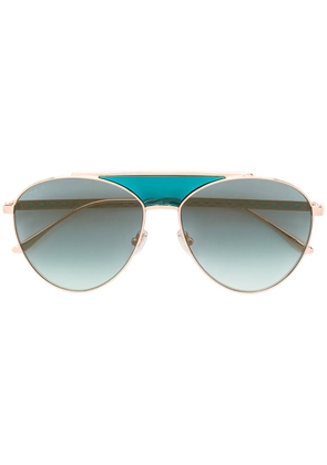 Jimmy Choo Eyewear pilot-frame sunglasses - Pink