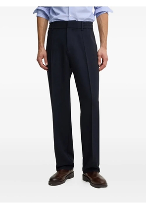 Emporio Armani straight-leg tailored trousers - Blue