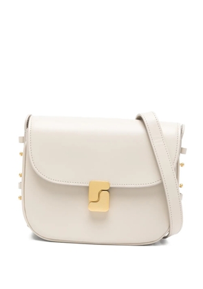 Soeur mini Bellissima studded shoulder bag - Neutrals