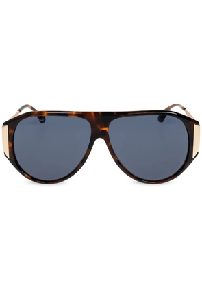 ETRO logo-embossed sunglasses - Brown