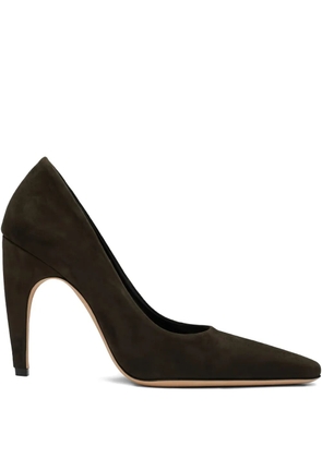 Jude Fame pointed pumps - Green