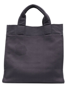 OBJECTS IV LIFE logo-print cotton tote bag - Blue