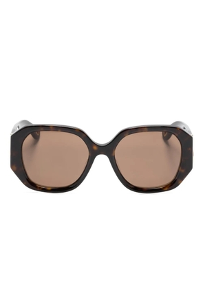 Chloé Eyewear Marcie square-frame sunglasses - Brown