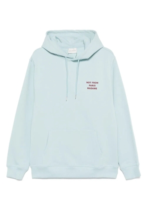 Drôle De Monsieur Le Slogan hoodie - Blue