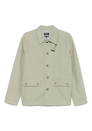 A.P.C. cotton jacket - Green
