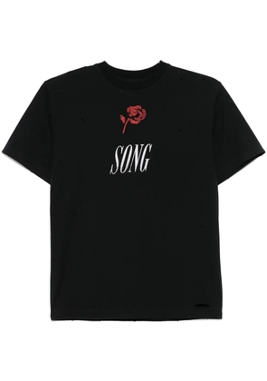 Song For The Mute Song T-shirt - Black
