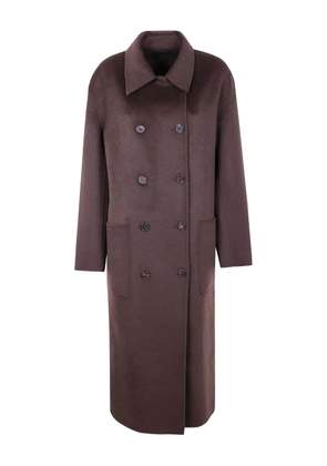 Filippa K double-breasted wool coat - Brown