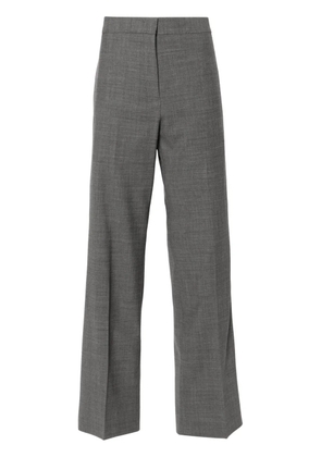 Fabiana Filippi pressed crease straight-leg trousers - Grey