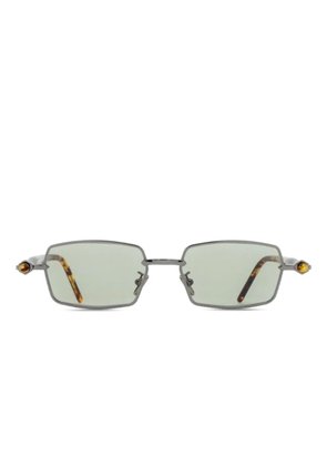 Kuboraum P73 rectangle-frame sunglasses - Black