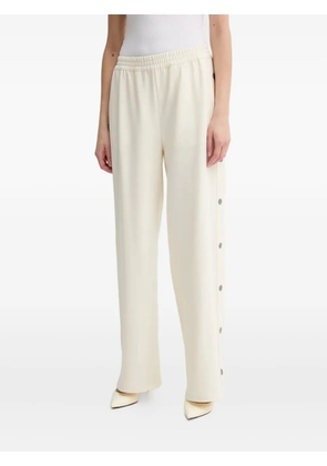 Ba&Sh Josta elastic-waist button-detail track pants - Neutrals