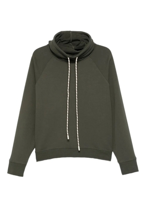 Alysi mock-neck hoodie - Green