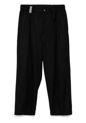 marina yee wool trousers - Black
