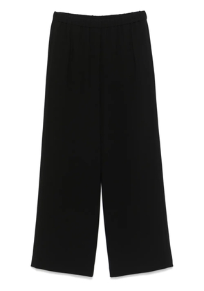 ASPESI crepe elasticated trousers - Black