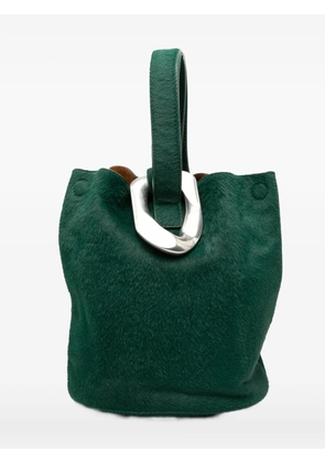 Bottega Veneta Pre-Owned 2012-2025 Small Pony Hair Drop bucket bag - Green