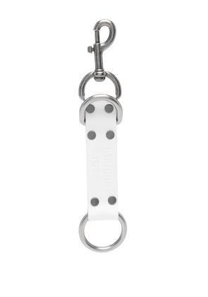 Martine Rose Bondage keychain - White