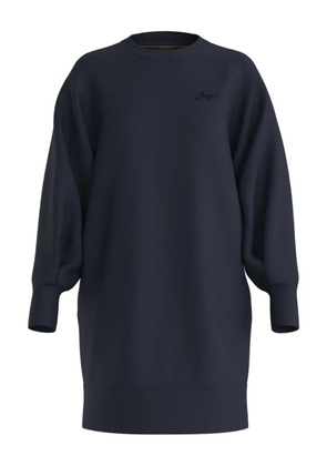 BOSS long-sleeve mini dress - Blue