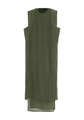 Osklen layered maxi dress - Green