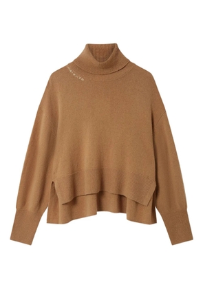 Axel Arigato turtleneck split-hem sweater - Brown