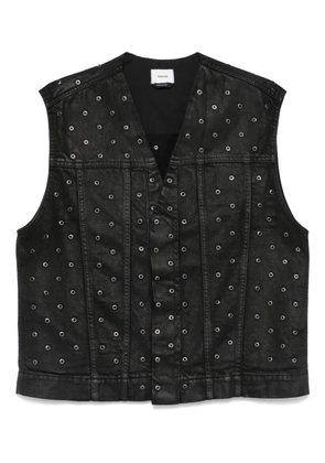 Haikure denim gilet - Black