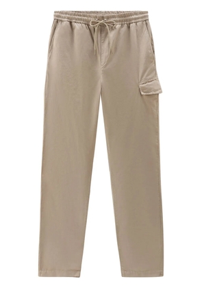 Woolrich straight-leg cargo trousers - Neutrals
