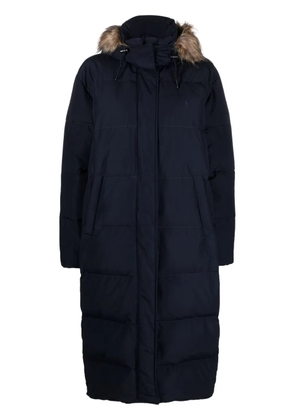 Polo Ralph Lauren concealed-fastening hooded parka - Blue
