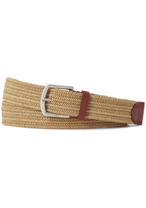 Polo Ralph Lauren woven leather belt - Neutrals