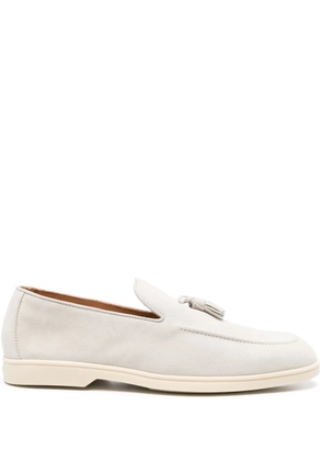 Doucal's tassel-detail loafers - Grey