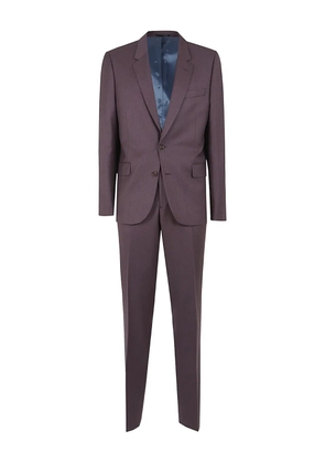 Paul Smith button fastening suit - Purple