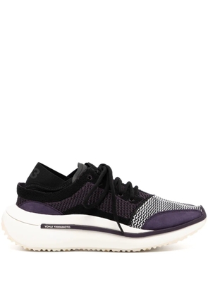 Y-3 Qisan knitted low-top sneakers - Black