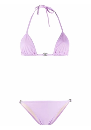 1017 ALYX 9SM rollercoaster-buckle bikini set - Purple
