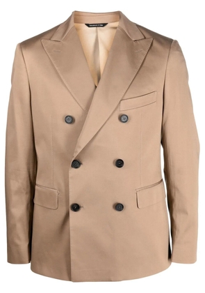 Tonello double-breasted blazer - Brown
